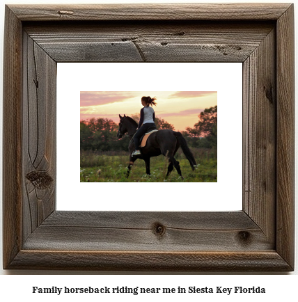 family horseback riding near me in Siesta Key, Florida